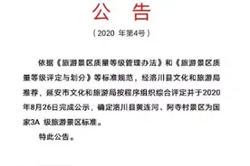 喜讯！洛川县阿寺村、黄连河村被确定为国家3A级旅游景区图片