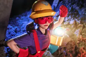 荒野乱斗COS秀：雅琪太可爱，杰西变大长腿，比比小蛮腰吸人眼球图片