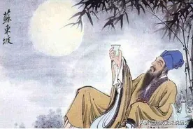 苏轼吃面，苏小妹出上联"面对面吃面"，和尚下联让兄妹俩惭愧图片