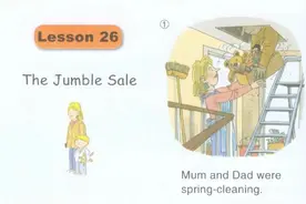 2级绘本（A）Lesson 26：孩子们去旧货市场买了啥让妈妈吃惊不已图片