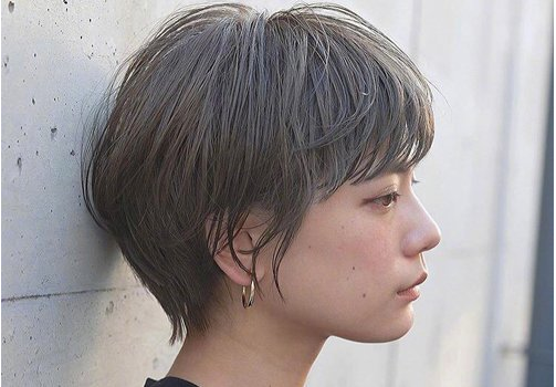 2020年女生日系短发参考集,短发剪到耳朵边清新阳光,不挑脸型(圆脸