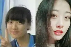 大学生“化妆前后”对比图，男生心态崩了，网友：黑与白的既视感图片