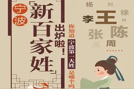 宁波“百家姓”最新排名出炉 这些姓氏背后有啥“秘密”？图片