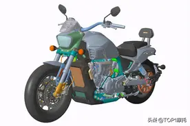 大排量V型双缸 皮带传动 龙嘉V-Bob650首次曝光图片