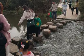 春游洛阳伊水游园图片