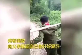 带儿子挑粪，为儿子寻找学校：读书是每一个人都要走的路图片