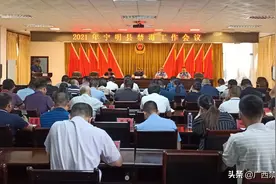 宁明县召开2021年全县禁毒工作会议图片