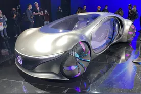 上海车展：梅赛德斯-奔驰VISION AVTR概念车亮相图片