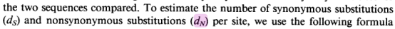 dNdS与KaKs的关系，你搞清了吗？