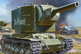 苏联卫国战争的“红色钢铁巨兽”——KV重型坦克图片