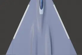 速度快 隐身强 飞翼体 大弹仓 的六代机次世代游戏模型创作图片