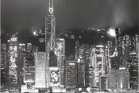 香港回归前夕的港台百态图片