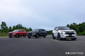新车 | 2.0T+插混动力，零百加速5秒！曝三菱欧蓝德Evolution假想图图片
