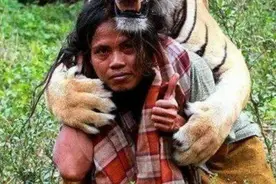 女子丛林捡到一只虎崽，带回家当宠物，半年后让人心酸图片