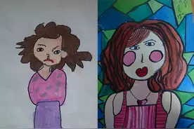 小学生画“妈妈的睡姿”火了，第一幅就笑出声，网友：灵魂画师图片