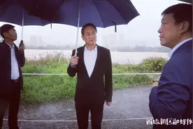 杨仁华到渭河沣河西咸新区段检查防汛工作图片