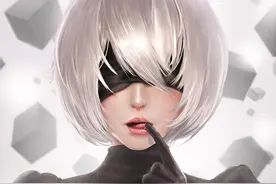 街机游戏气质出众的独眼美女，眼罩之下隐藏着神秘能力图片