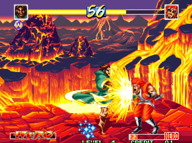 经典街机《世界英雄》极度残忍的必杀技，让人无法释怀的秘密花园