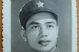 英雄副团长农有玉，参加过12次战斗，和李作成并列一等功图片