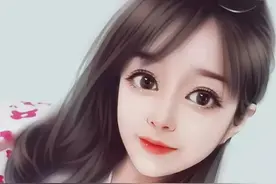 换个头像吧，让每个女生钟爱的手绘微信头像，大眼睛真漂亮图片