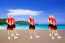 入门广场舞《姑娘我等你》草原天籁之音，真好听，简单32步附分解视频封面
