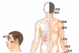 手少阳三焦经23个高清穴道图，精准取穴，晚上9-11点敲它最好图片