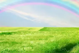 ps两步绘制出一道美丽的彩虹图片