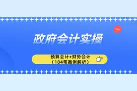 政府会计如何做账?预算及财务会计账务处理干货全在这了,共184笔图片