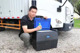 35升大容积，温度最低-20度，美的车载冰箱实用性测试图片