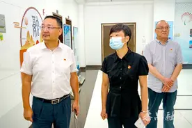 番禺区委副书记孙玥到番禺区融媒体中心调研图片