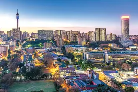 约翰内斯堡_撕裂的南非的代表城市图片
