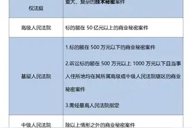 史上最全!商业秘密案件管辖新规及诉讼指南-上篇(全景式梳理)图片