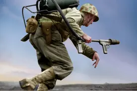 二战日军最怕的喷火器：藏在战壕都躲不掉，只能被活活烧成焦炭图片