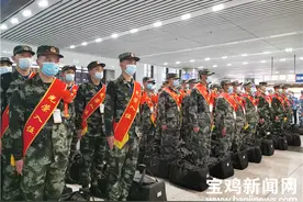 宝鸡市2021年首批秋季新兵今日奔赴军营图片