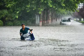 郑州市气象局首席预报员：河南这次暴雨和1000公里外的台风“烟花”有关图片