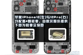 iPhone12拆解：配置4颗歌尔股份硅麦图片