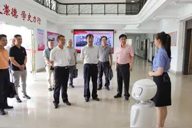 省委政法队伍教育整顿驻潮州指导组组长卢千里带队督导我院“回头看”工作图片