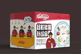 家乐氏麦片包装设计 | 插画 卡通 趣味 手绘 「原创」图片