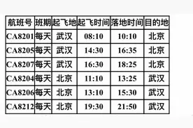 多个航司复航武汉至北京客运航班，6月15日起每天超过10班图片