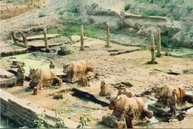 黄河“铁牛”出土33年，为何一直露天放置无人保护？专家：不敢动图片