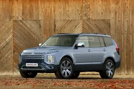 新一代帕杰罗信息曝光，外观年轻犀利了许多，喜欢吗？图片