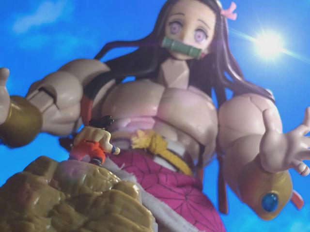 这是“布萝莉”被黑得最惨的一次，村中健美人祢豆子参上