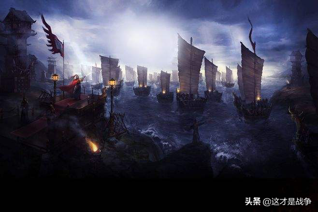 真实历史中的赤壁之战，孙刘联军实力更强，曹操被动挨打