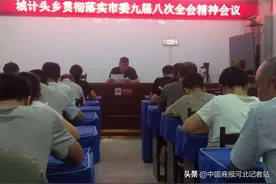 邢台信都区城计头乡“四抓”确保市委九届八次全会精神落地生根图片
