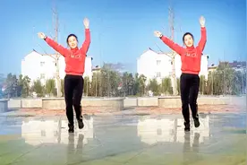 金典老歌广场舞《黄土高坡》动感32步附分解，送给新手朋友们