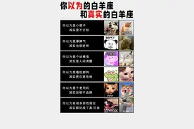 你以为的十二星座和真实的十二星座图片