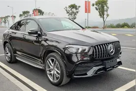 很好，很有精神，实拍奔驰GLE 53 Coupe图片