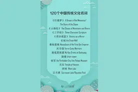 这120个中国传统文化名词如何用英文表达？图片