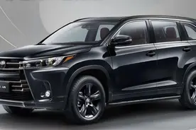 21款丰田汉兰达上市，新增酷黑色，配置升级，起售23.98万图片