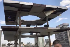 诡异！包头一小区楼房一刮风就发怪声图片